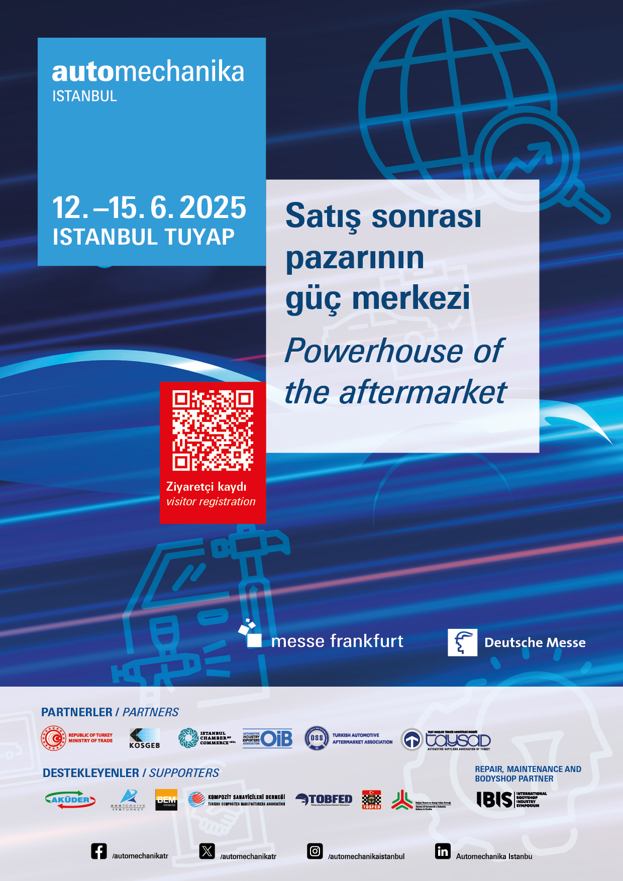 AUTOMECHANİKA İSTANBUL 2025, OTOMOTİV İHRACATINA YENİ ROTALAR KAZANDIRACAK