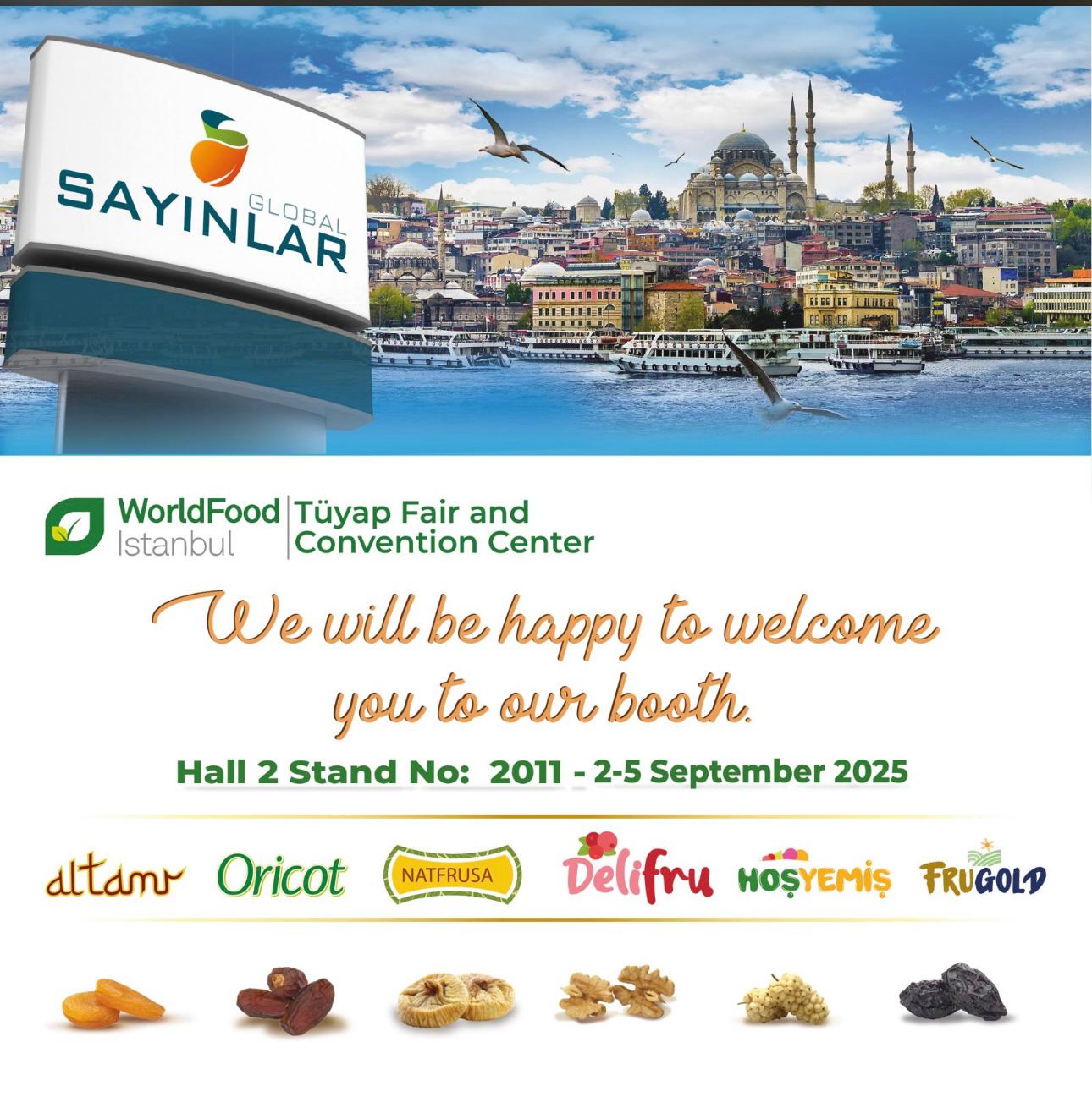SAYINLAR GLOBAL, WORLDFOOD İSTANBUL’DA İHRACATIN YENİ YILDIZI OLDU