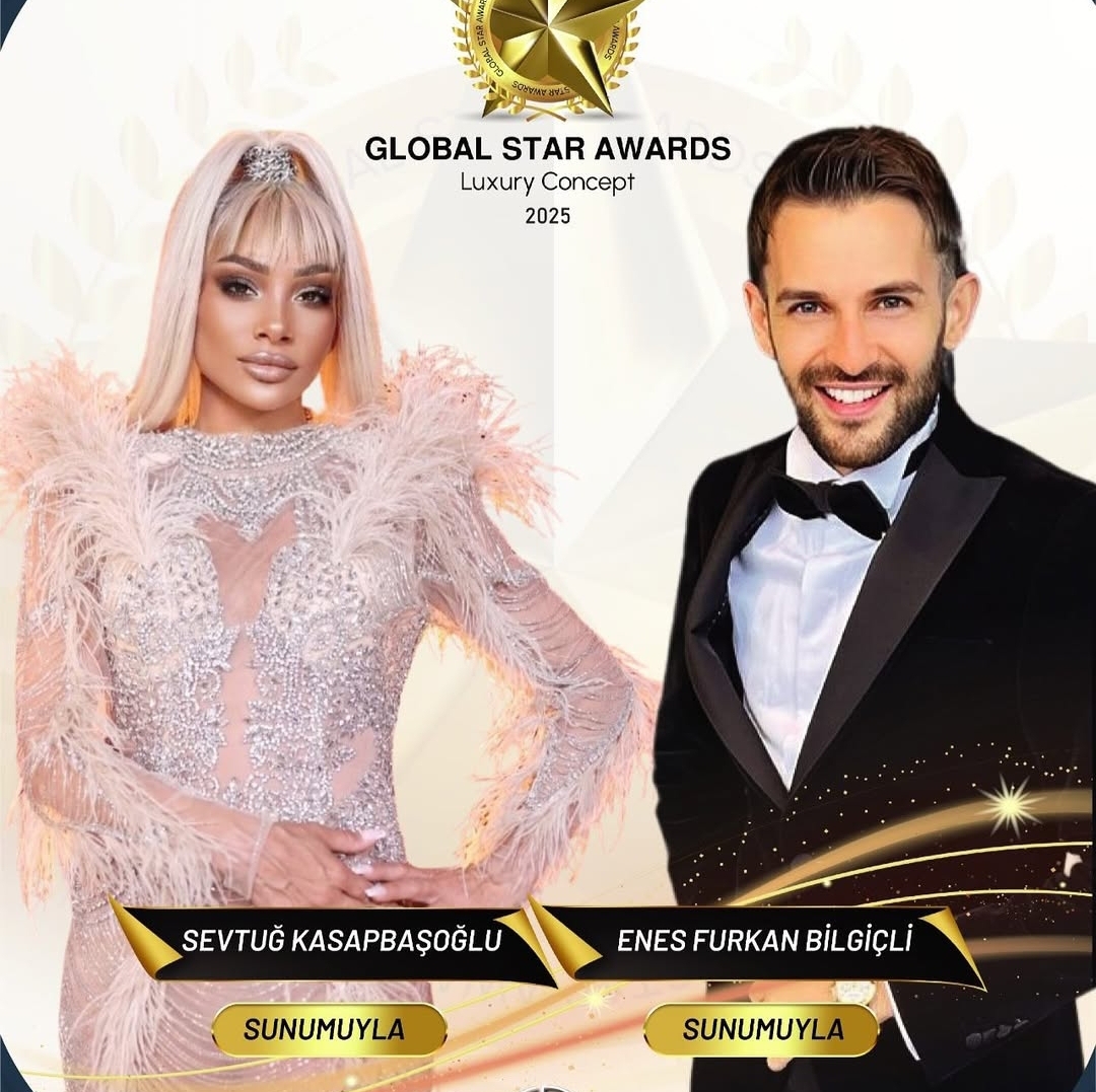 GLOBAL STAR AWARDS 2025, İSTANBUL’DA PRESTİJLİ BİR GECEYLE GERÇEKLEŞTİ