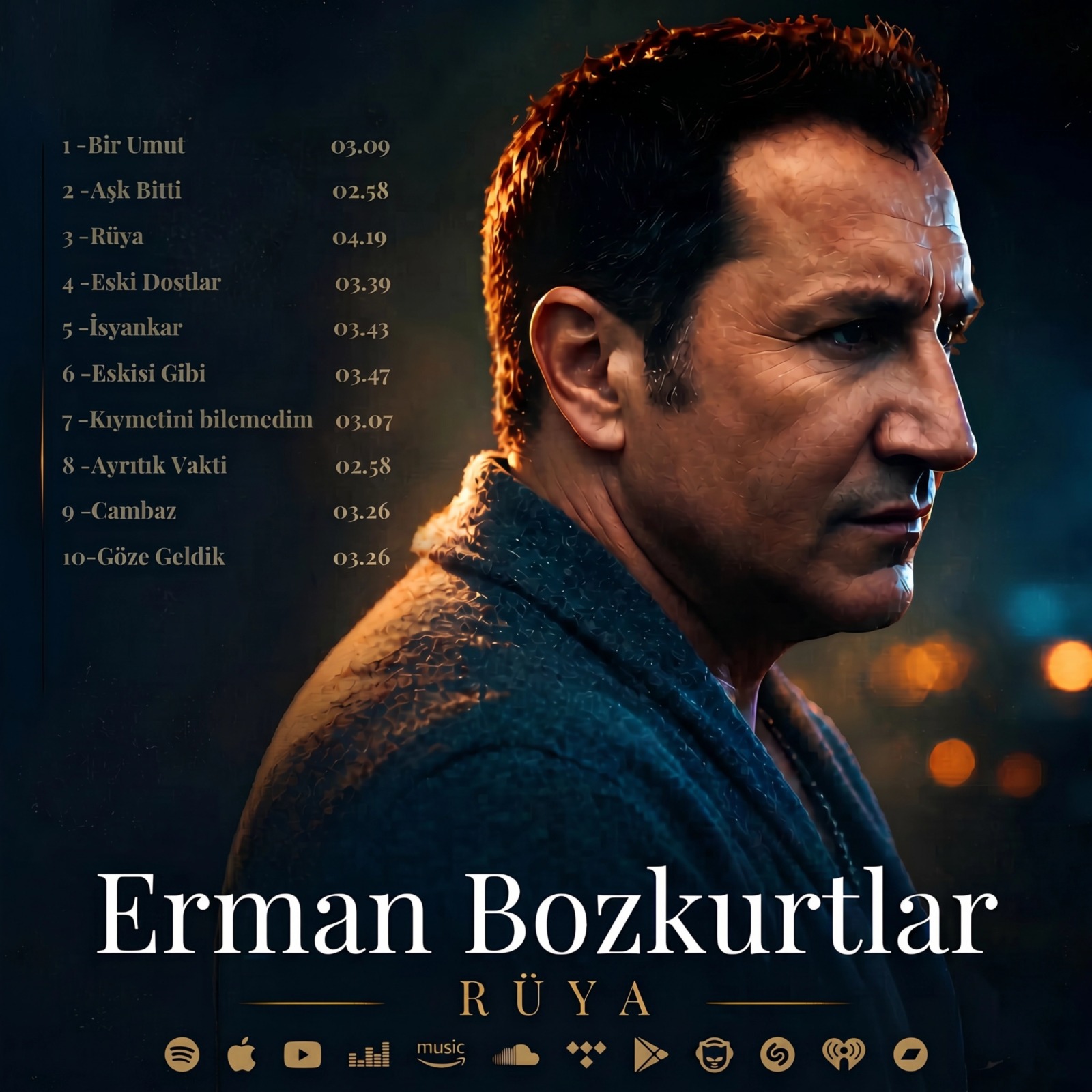 ERMAN BOZKURTLAR’IN 19 YILLIK SESSİZLİĞİ “RÜYA” ALBÜMÜYLE SONA ERDİ