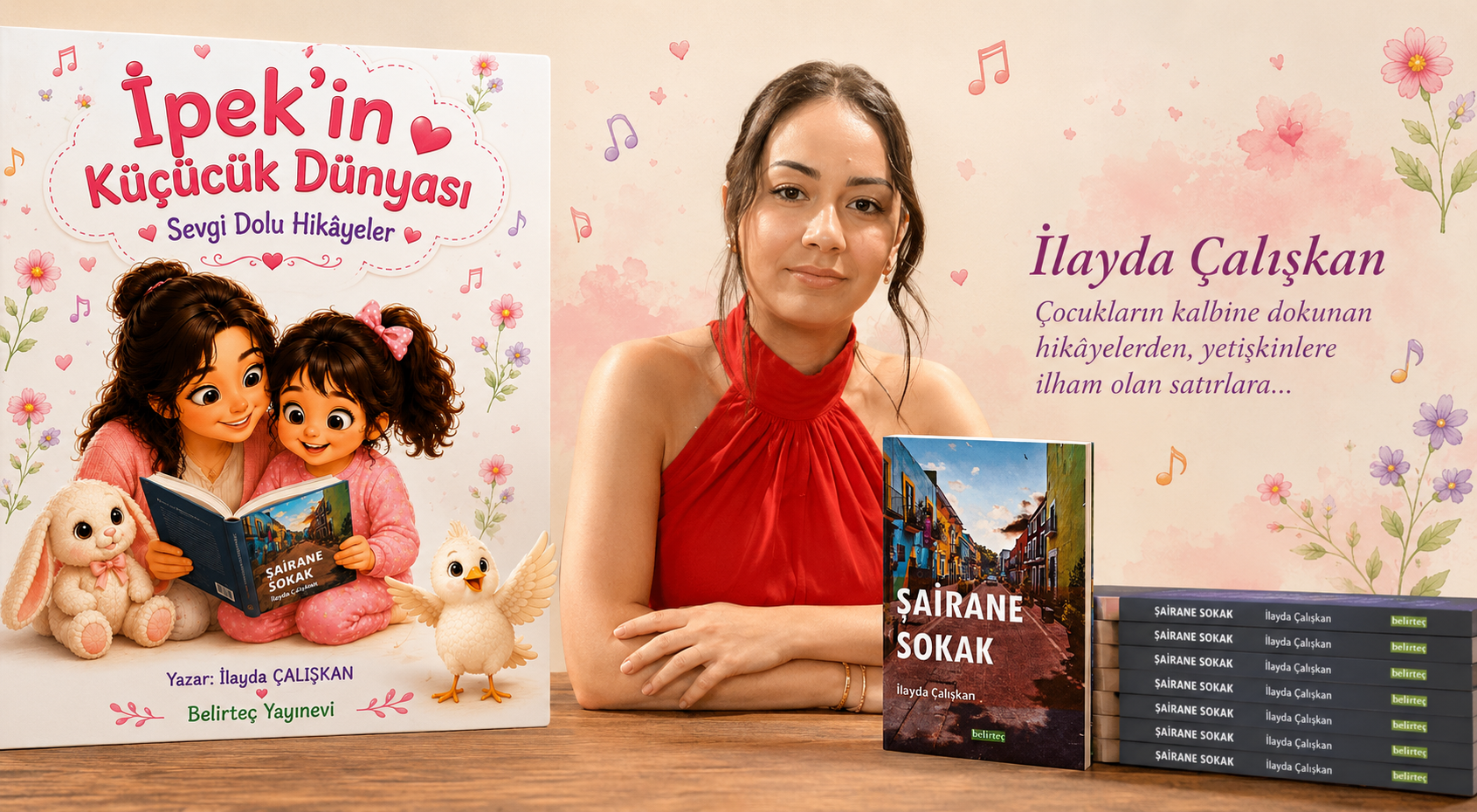 İLAYDA ÇALIŞKAN’DAN ŞİİRDEN ÇOCUK EDEBİYATINA UZANAN BAŞARI HİKÂYESİ