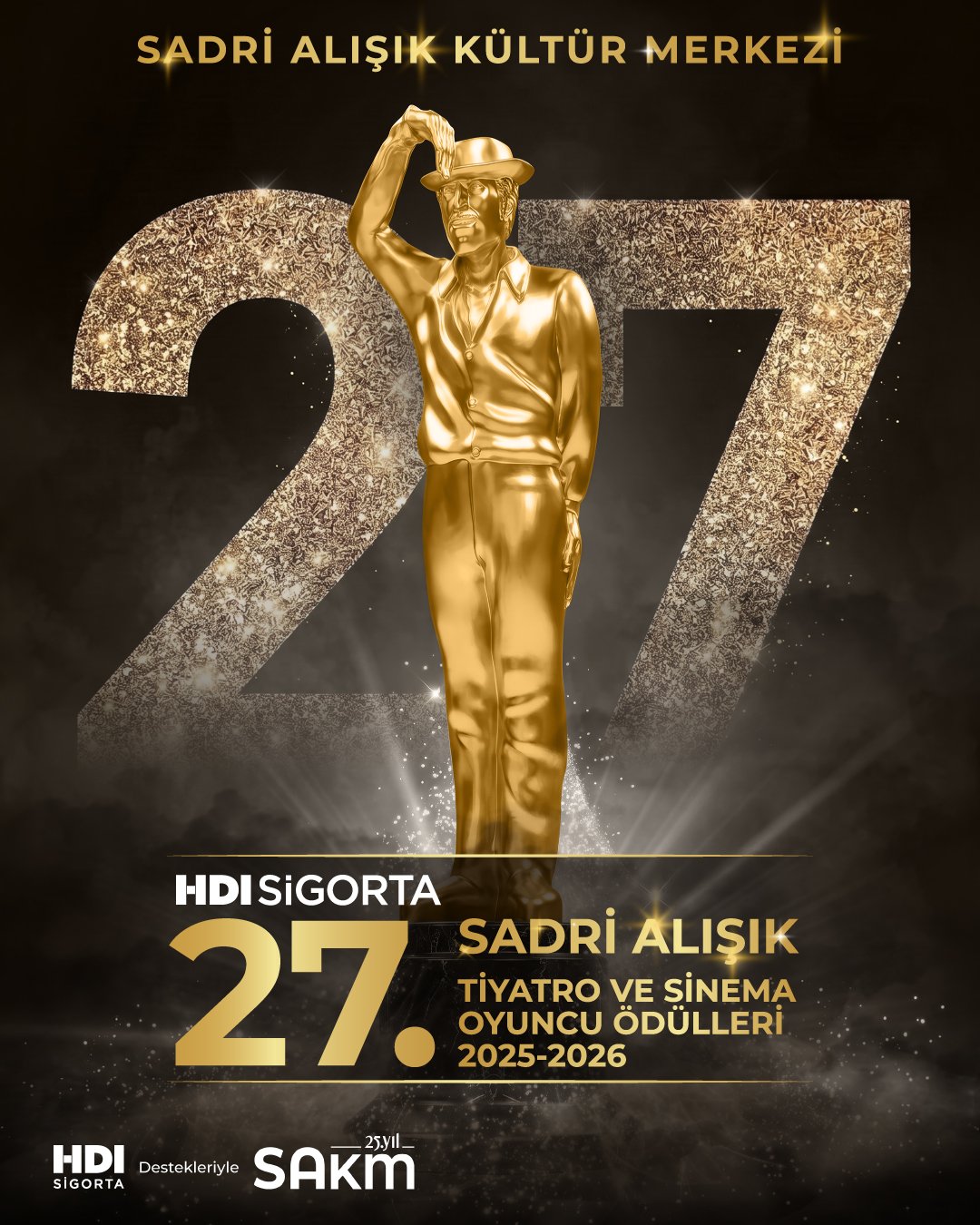 27. SADRİ ALIŞIK TİYATRO VE SİNEMA OYUNCU ÖDÜLLERİ