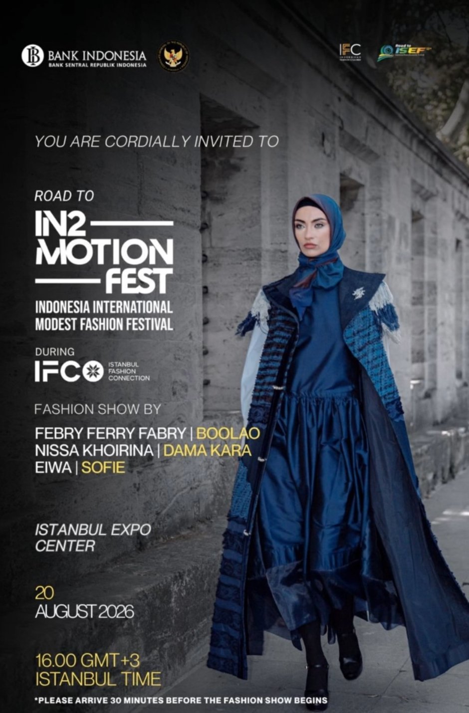 ULUSLARARASI MODA BULUŞMASI İSTANBUL’DA: ROAD TO IN2MOTIONFEST – INDONESIA INTERNATIONAL MODEST FASHION FESTIVAL
