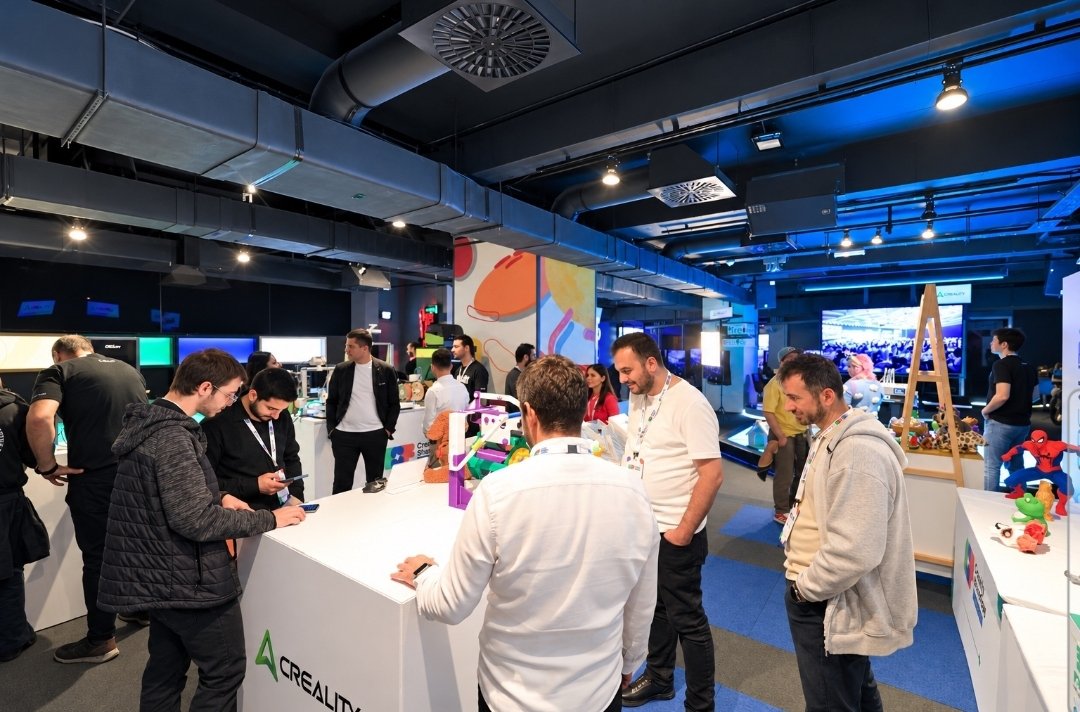 CREALITY, SHAREFEST TÜRKİYE 2026’DA MAKER TOPLULUĞUNU YENİ ÜRETİM TEKNOLOJİLERİYLE BULUŞTURDU